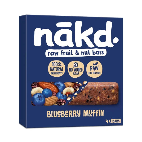 Nakd Blueberry Muffin Bar 4x35 g