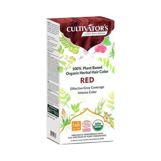 Cultivator's Organic Herbal Hair Color Red