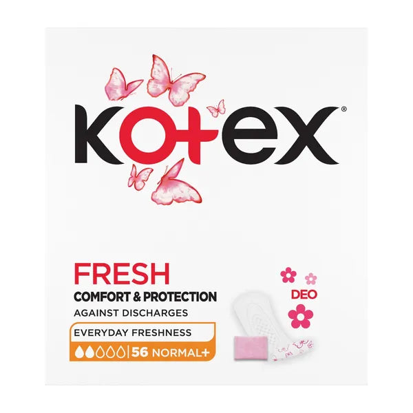 Kotex Fresh Liners Normal+, 5 packs x 56 pcs