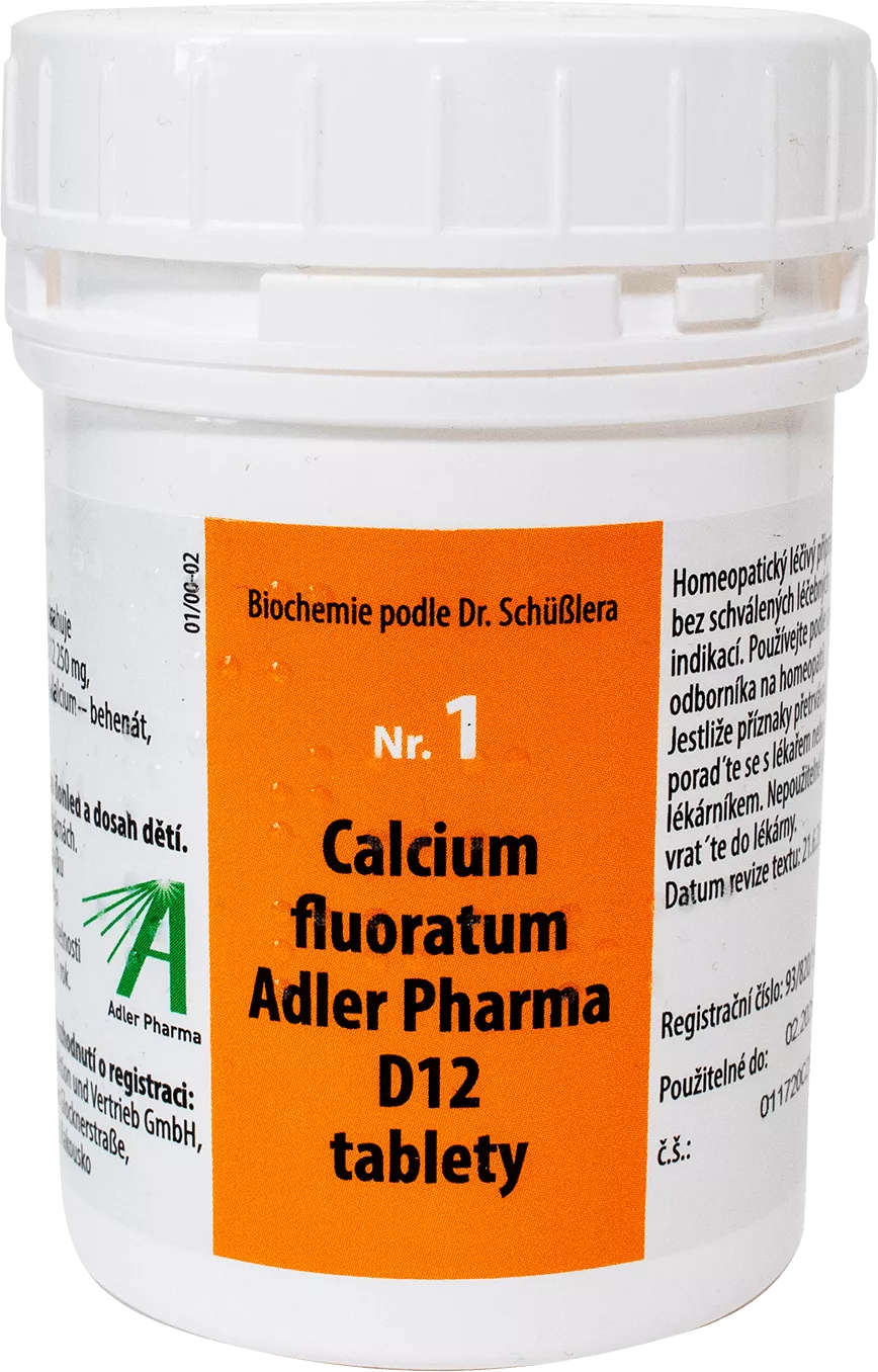 Adler Pharma Nr.1 Calcium fluoratum D12 400 tablets