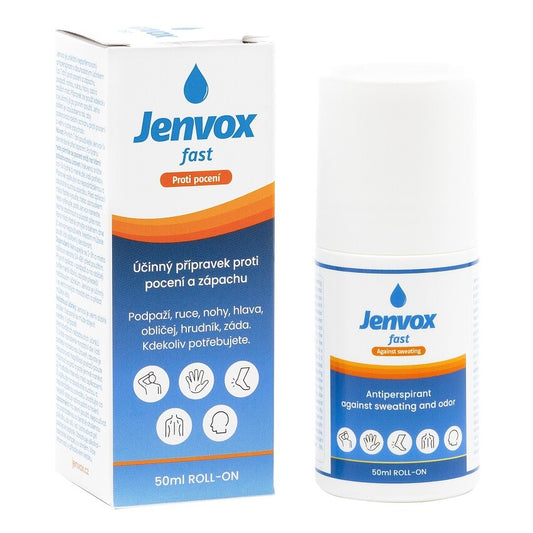 Jenvox Fast Sweat and Odor Roll-on 50 ml