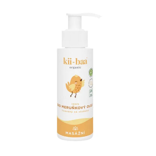 kii-baa organic Apricot oil 100% BIO 100 ml