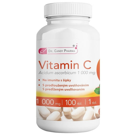 Dr. Candy Pharma Vitamin C Acute 1000 mg - 100 tablets