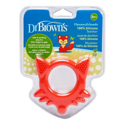 Dr.Browns Teether Flexees Friends 3m+ fox 1 pc