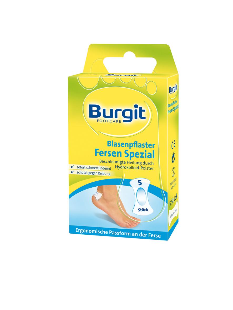 Burgit Elastosoft Blister Heel Patch 5 pcs