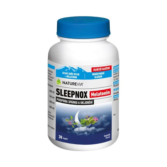 NatureVia Sleepnox Melatonin 30 capsules