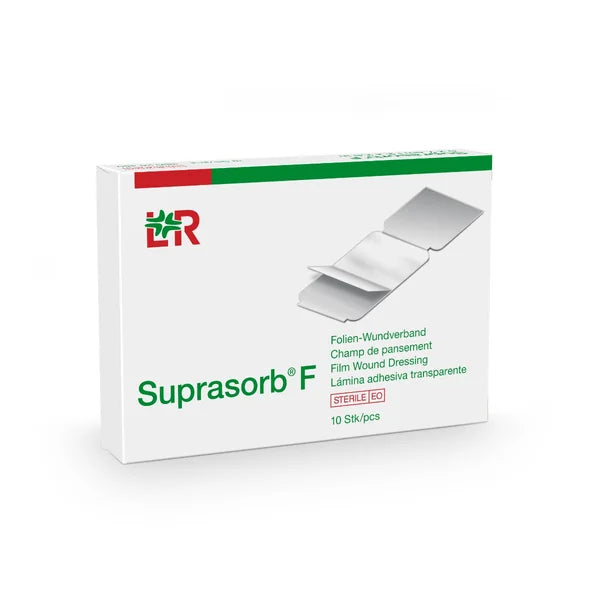 Suprasorb F, 10 x 12 cm Film Wound Dressing 10 pcs