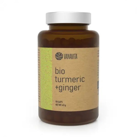 VanaVita BIO Turmeric + Ginger 90 capsules