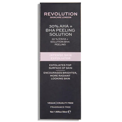 Revolution Skincare Intense Skin Exfoliator 30% AHA+BHA Peeling Solution peeling 30 ml