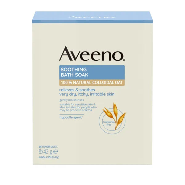 Aveeno Dermexa Soothing Oat Bath 8x42 g