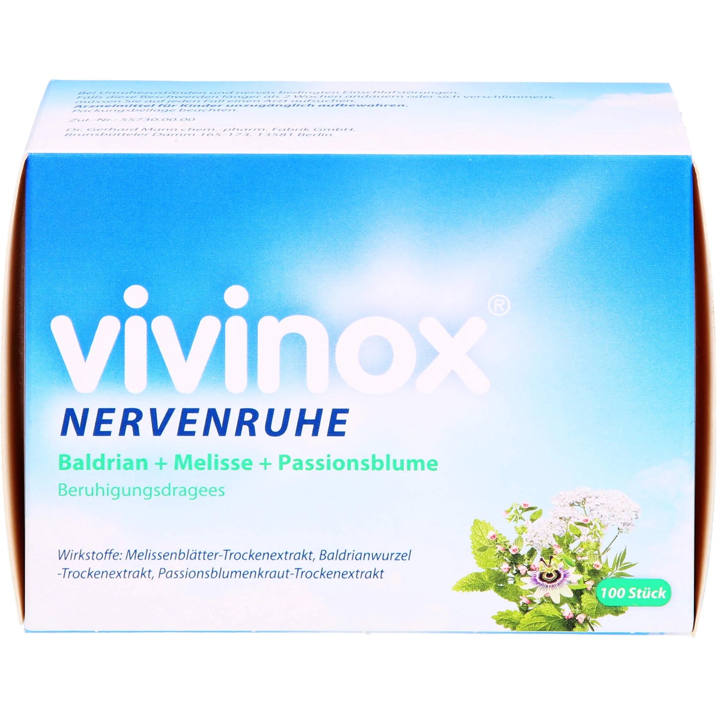 vivinox Nerve Calming Dragees