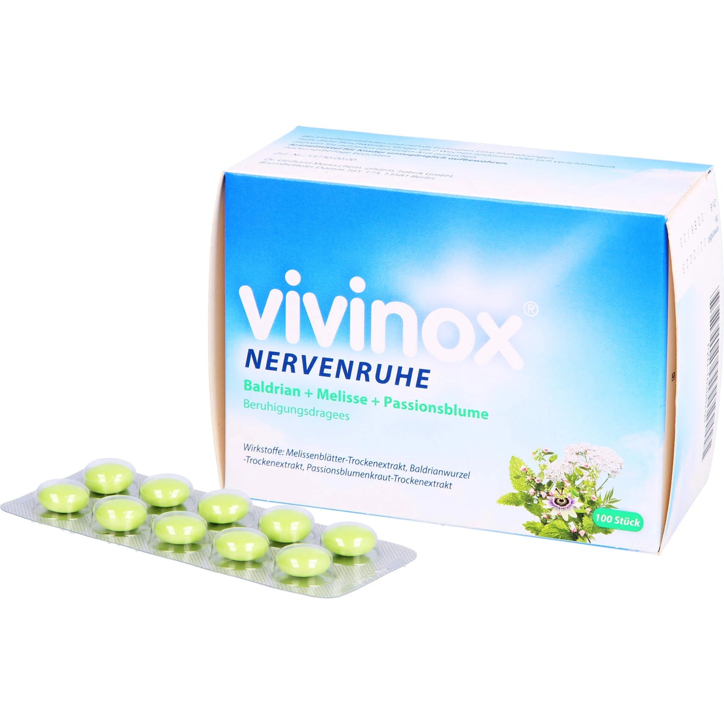 vivinox Nerve Calming Dragees