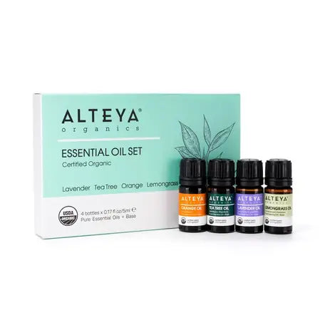 Alteya Organics Essential Oil Set 4 x 5 ml