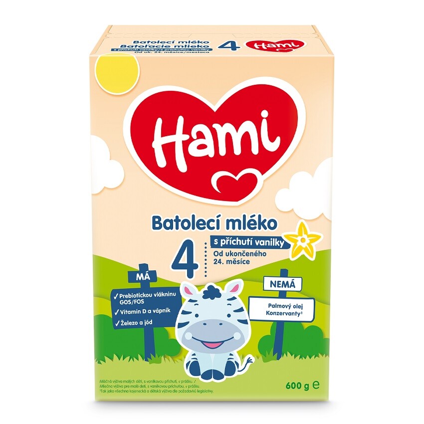 Hami 4 Toddler Formula Vanilla Flavor 600g