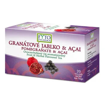 Fytopharma Fruit-herbal tea pomegranate & acaí 20x2 g