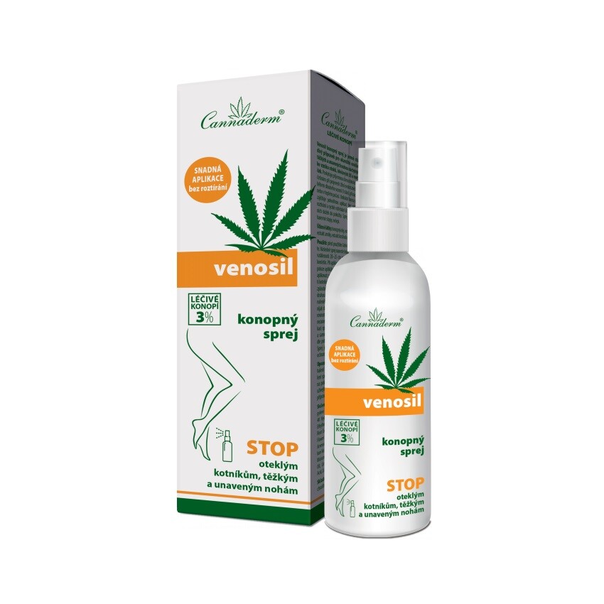 Cannaderm Venosil hemp spray 150 ml