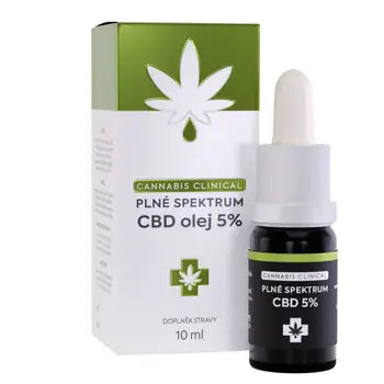 Cannabis Clinical Full Spectrum CBD Oil 5% 10 ml