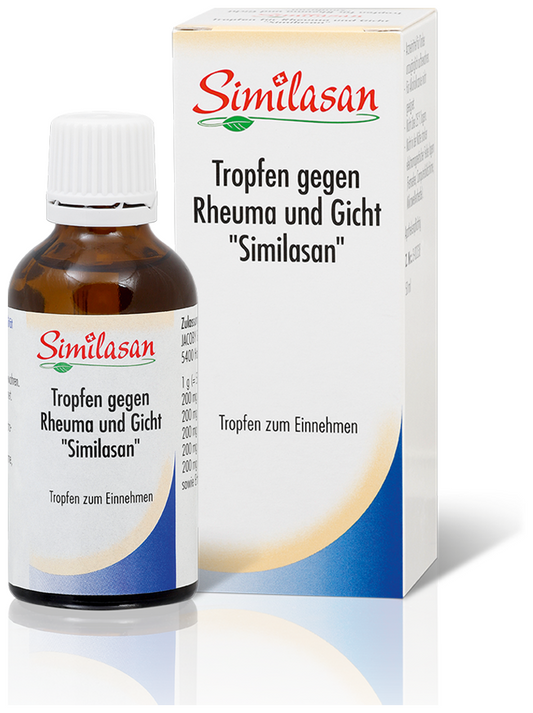 Similasan rheumatism and gout drops 50 ml