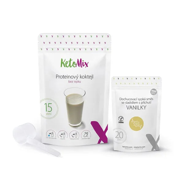 KetoMix Protein shake vanilla 450 g