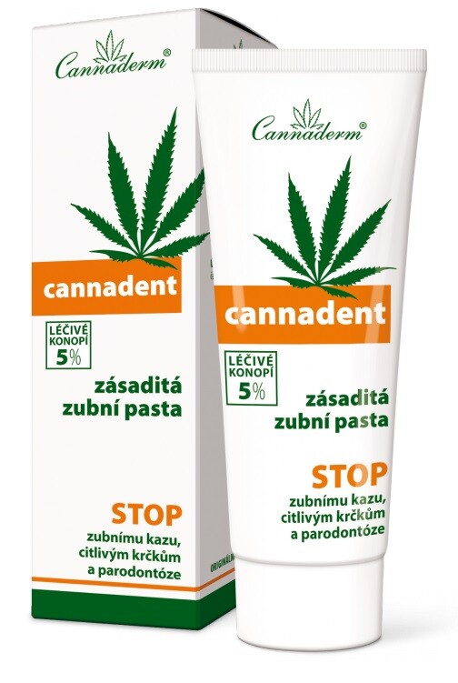 Cannaderm Cannadent toothpaste NEW 75g