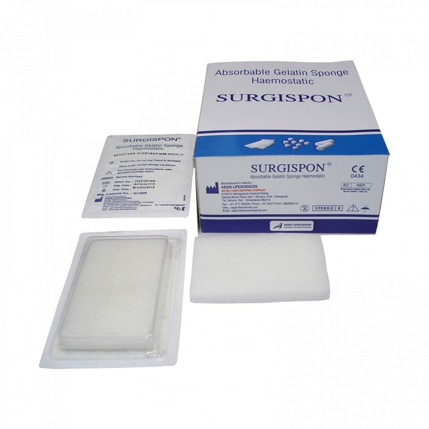 Surgispon Standard 8x5x1cm 10pcs