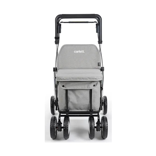 Carlett Senior Assist 38l light gray wheeled shopping bag trolley