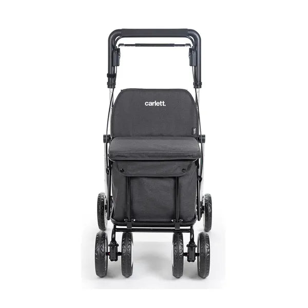 Carlett Senior Assist 38l dark gray wheeled shopping bag trolley