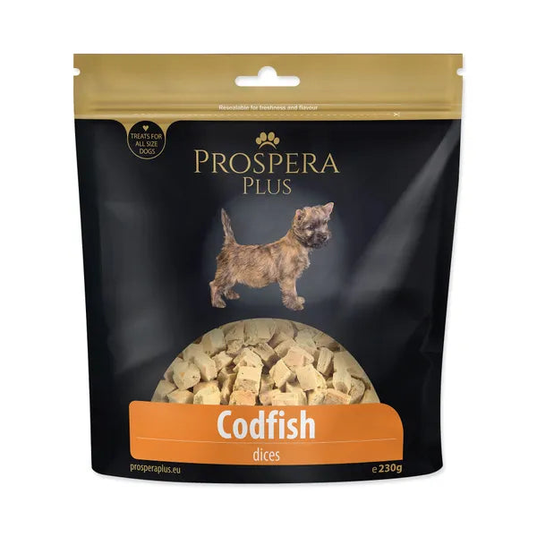 PROSPERA Plus dog cod dices 230 g