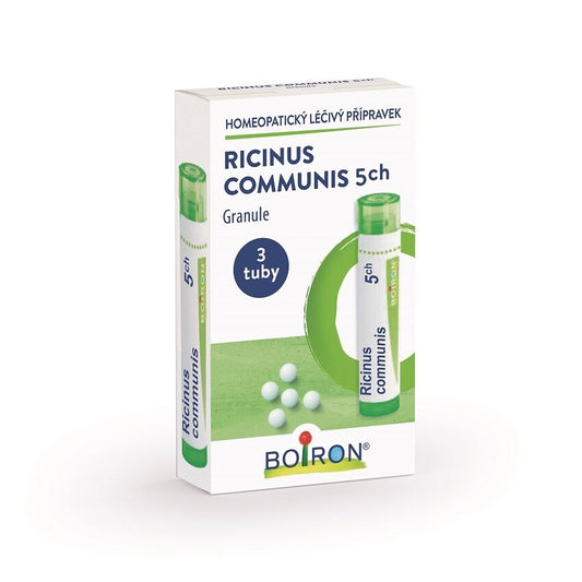 Boiron RICINUS COMMUNIS 5CH granules 4 g - 3 tubes