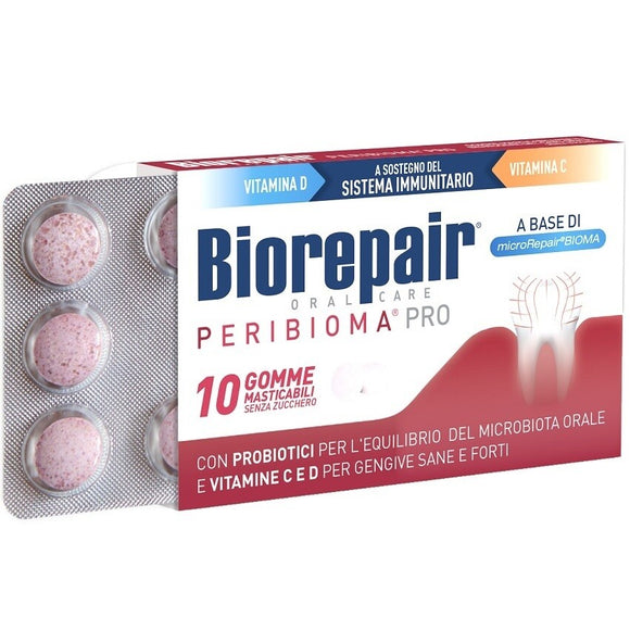 Biorepair Peribioma Chewing Gum 10 pcs