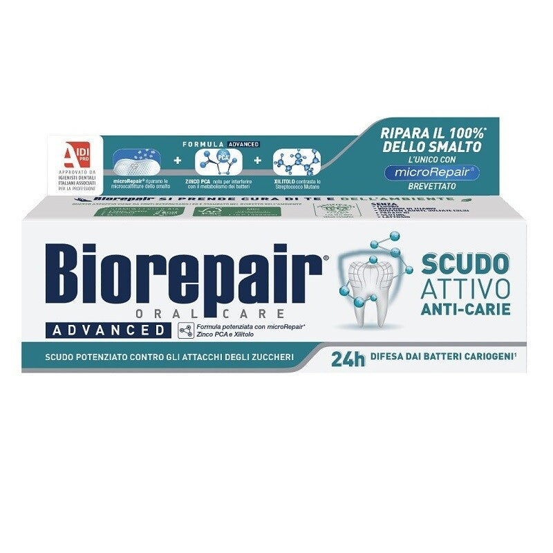 Biorepair Advanced Active Shield Toothpaste 75 ml