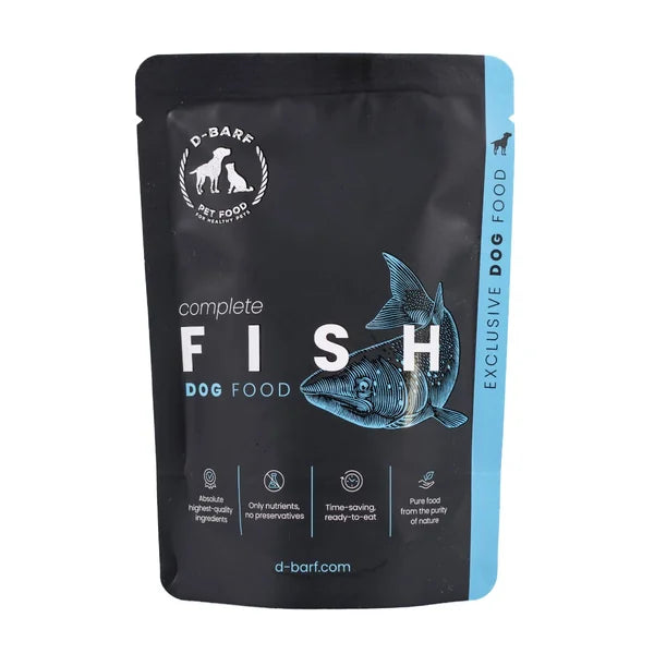 D-Barf Fish complete dog food 150 g – My Dr. XM