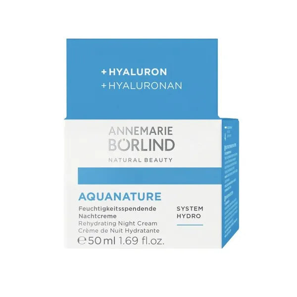 Annemarie Börlind Aquanature Moisturizing night cream for dry skin 50 ml