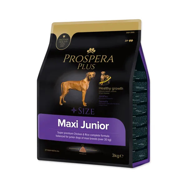 PROSPERA Plus Maxi Junior chicken with rice 3 kg