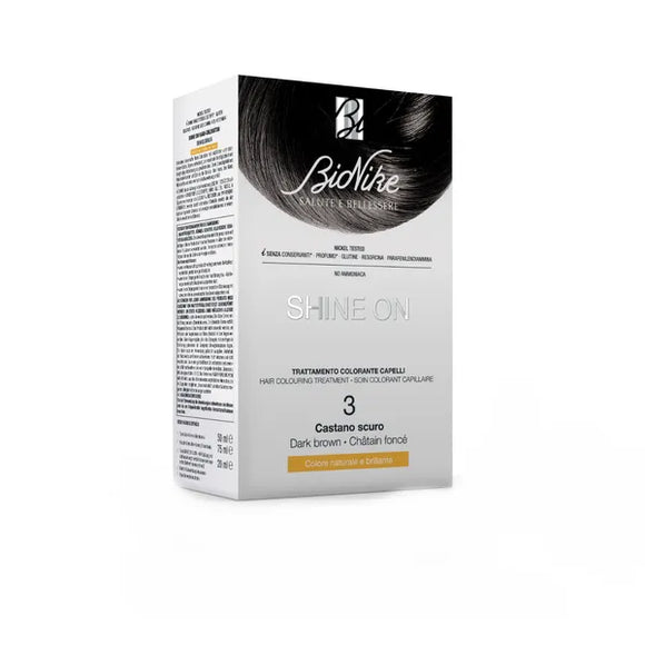 Bionike Shine on hair coloring treatment No. 3 dark brown 75 ml