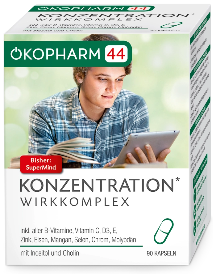 Ökopharm Concentration Active Complex (formerly SuperMind) 90 capsules