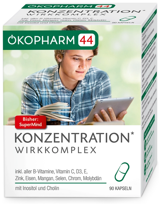 Ökopharm Concentration Active Complex (formerly SuperMind) 90 capsules