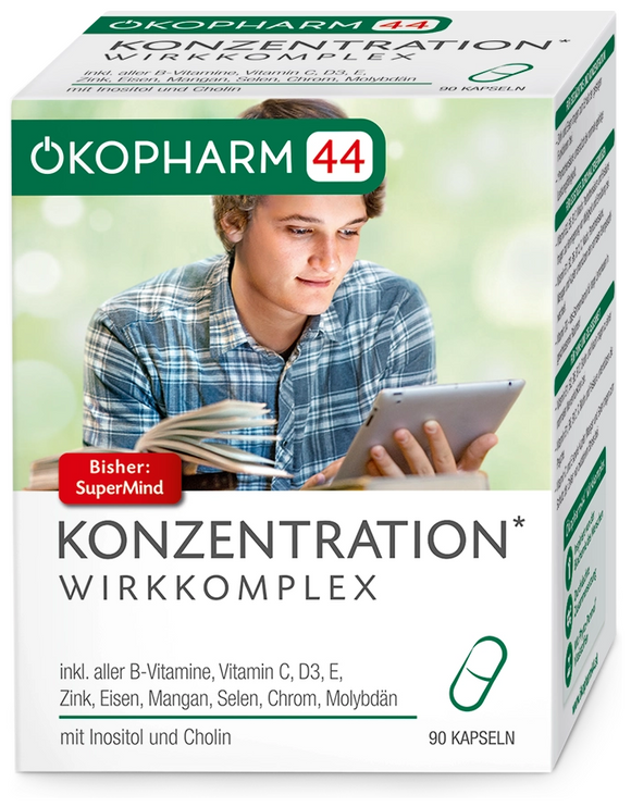 Ökopharm Concentration Active Complex (formerly SuperMind) 90 capsules