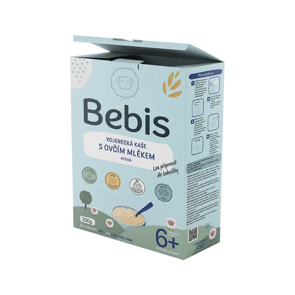 Bebis Infant porridge with Sheep's milk and rice 200 g