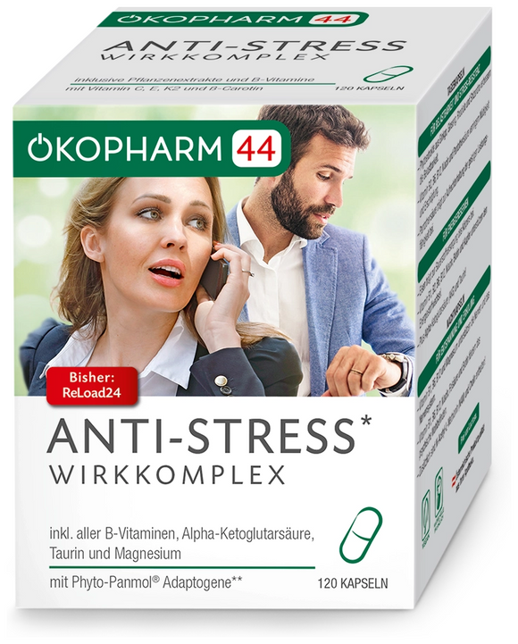 Ökopharm44 anti-stress active complex 120 capsules