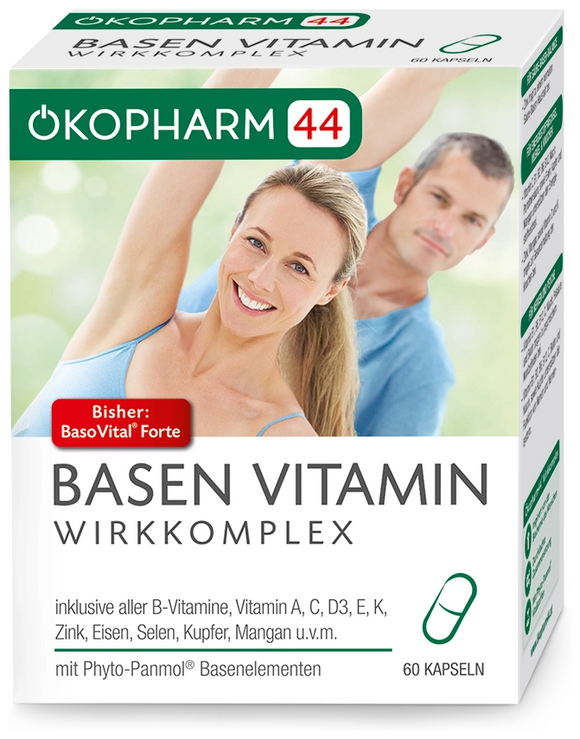 Ökopharm44 base vitamin active complex 60 capsules