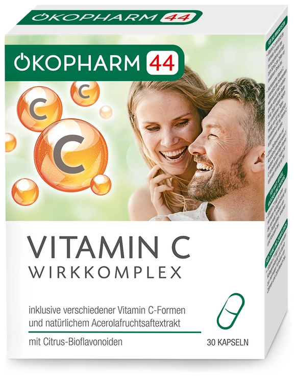 Ökopharm44 Vitamin C active complex 30 capsules