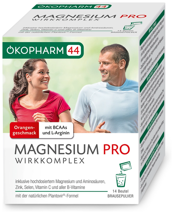 Ökopharm44 Magnesium PRO active complex powder 14 sachets