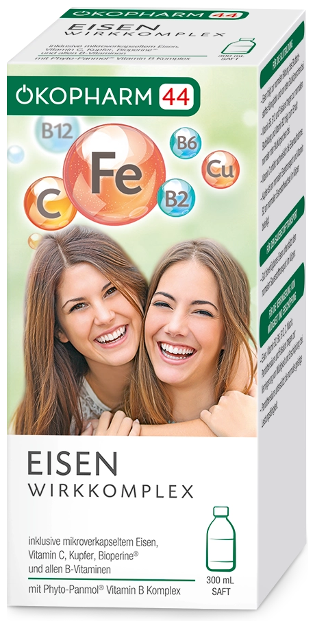 Ökopharm44 iron active complex juice 300 ml