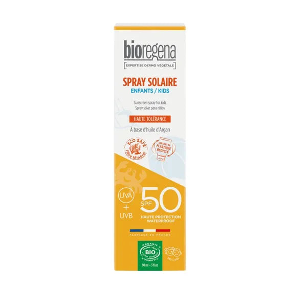 Bioregena Organic sunscreen spray for kids SPF50 - 90 ml