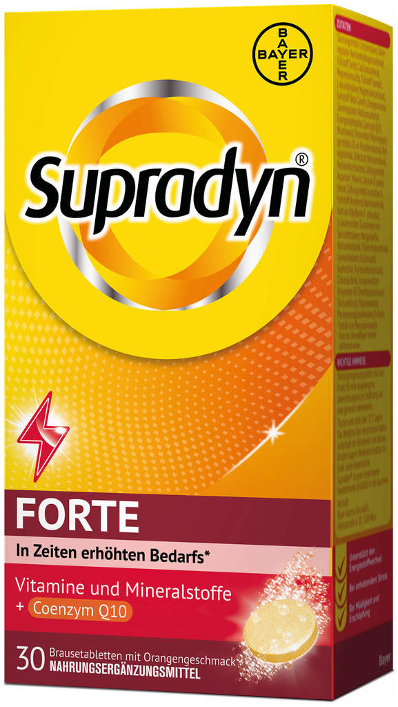 Supradyn forte 30 effervescent tablets