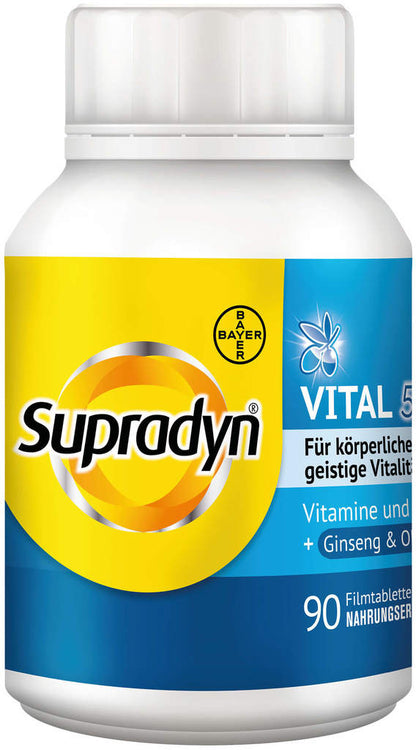 Supradyn vital 50+; 90 film-coated tablets