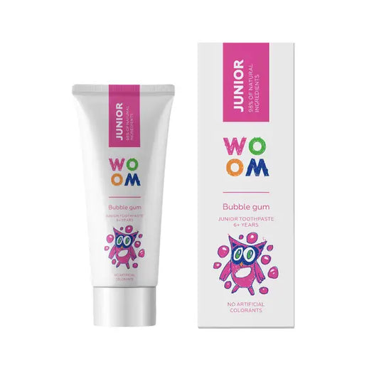 WOOM JUNIOR Chewing Gum 6+ toothpaste 50 ml