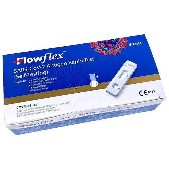 Flowflex SARS-CoV-2 Antigen Rapid Test 5pcs – My Dr. XM