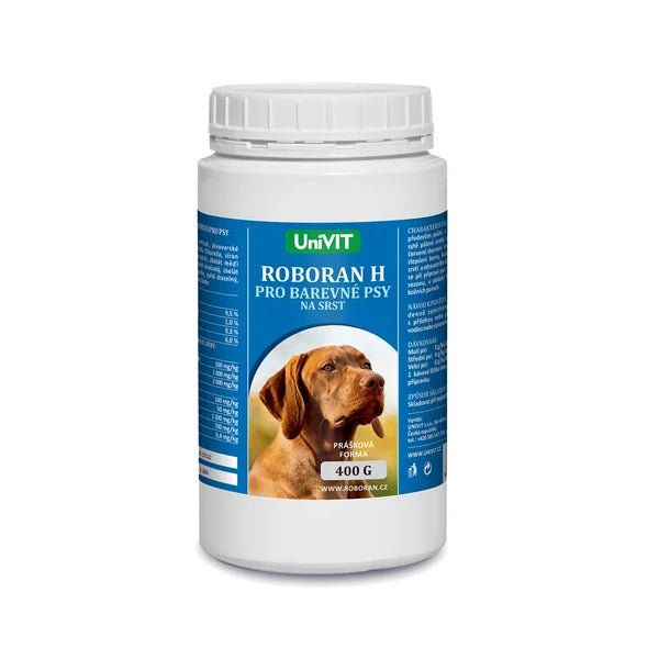 UniVIT Roboran H for the coat of colored dogs 400 g
